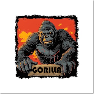 gorilla Posters and Art